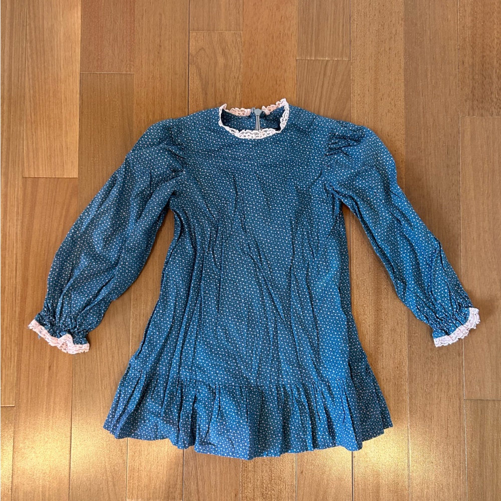Vintage Handmade Girls Dress